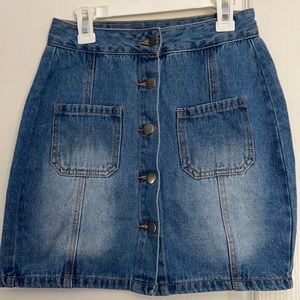 Jean skirt